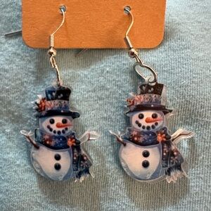 Christmas earrings
